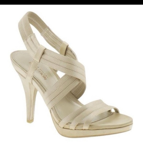 light gold sandals